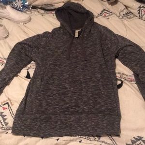 gray hoodie